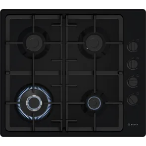 Варочная поверхность Bosch газовая, 60см, чугун, WOK, черный №2