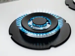 Варочная поверхность Electrolux газовая на стекле, 60см, чугун, белый №5