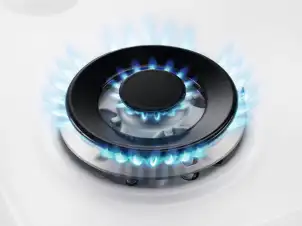 Варочная поверхность Electrolux газовая на стекле, 60см, чугун, белый №6