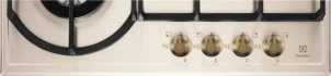 Варочная поверхность Electrolux газовая Rococo, 60см, чугун, шампань. №3