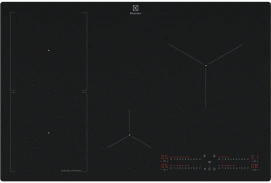 Варильна поверхня Electrolux індукційна, 80см, розширена зона, датчик кипіння, Hob2Hood, чорний матовий купити