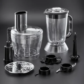 Кухонная машина Russell Hobbs Desire 600Вт, чаша-пластик, корпус-пластик, насадок-9, красный №3