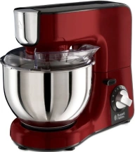Кухонная машина Russell Hobbs Desire 1000Вт, чаша-металл, корпус-пластик, насадок-4, красный