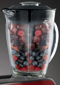 Кухонная машина Russell Hobbs Desire 1000Вт, чаша-металл, корпус-пластик, насадок-4, красный №3