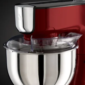 Кухонная машина Russell Hobbs Desire 1000Вт, чаша-металл, корпус-пластик, насадок-4, красный №5