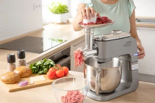 Кухонная машина Sencor Paul 1500Вт, чаша-металл, корпус-металл, насадок-20, металл №7
