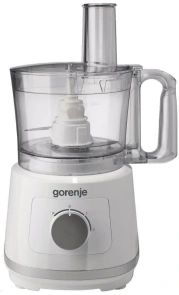 Кухонная машина Gorenje 800Вт, чаша-пластик, корпус-металл/пластик, насадок-5, белый №1