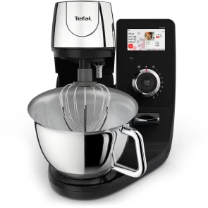 Кухонная машина Tefal I-Coach Touch, 1200Вт, чаша-металл, корпус-металл+пластик, дисплей, насадок-3, подкл. к смартфону, черный №3