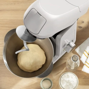 Кухонная машина Tefal Bake Partner 1100Вт, чаша-металл, корпус-пластик, насадок-8, белый №6