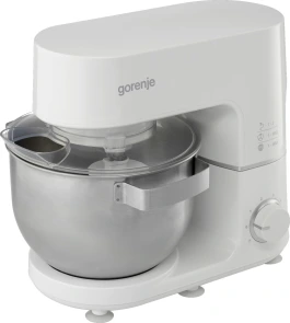 Кухонная машина Gorenje 800Вт, чаша-металл, корпус-металл, насадок-3, белый №4