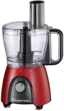 Кухонная машина Russell Hobbs Desire Red, 600Вт, чаша-пластик, корпус-пластик, насадок-4, красный