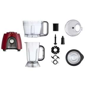 Кухонная машина Russell Hobbs Desire Red, 600Вт, чаша-пластик, корпус-пластик, насадок-4, красный №5