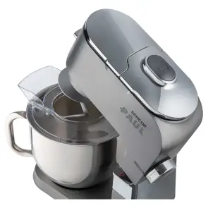 Кухонная машина Sencor Paul 1 1700Вт, чаша-металл, корпус-металл/пластик, насадок-12, металл №4