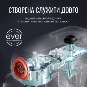 Кухонна машина Tefal Bake Partner 1100Вт, чаша-метал, корпус-пластик, насадок-6, чорний №10