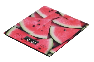 Весы Ardesto кухонные Watermelon, 5кг, AAAx2 в комплекте, стекло, многоцветный №6