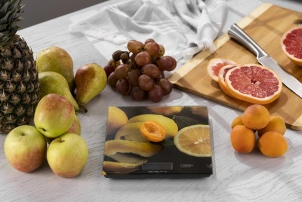 Весы Ardesto кухонные Lemon, 5кг, AAAx2 в комплекте, стекло, многоцветный №5