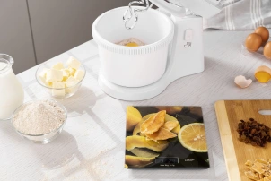 Весы Ardesto кухонные Lemon, 5кг, AAAx2 в комплекте, стекло, многоцветный №6