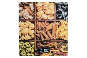 Весы Ardesto кухонные Pasta, 5кг, AAAx2 в комплекте, стекло, многоцветный. №10