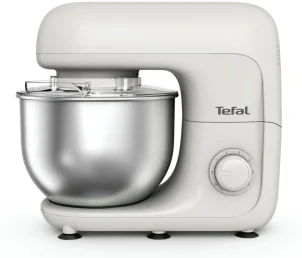 Міксер Tefal планетарний Bake Essential 800Вт, насадки-3, чаша-нерж., метал, 4.8л, білий №4