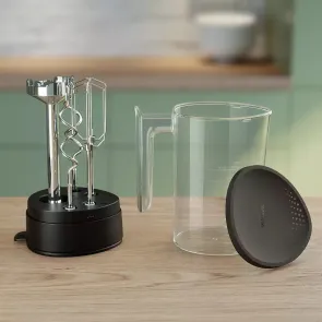 Міксер Philips ручний 5000 series 500Вт, насадки-4, блендер, подрібнювач, турборежим, чорний №4
