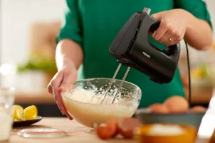Міксер Philips ручний Daily Collection 300Вт, насадки-2, турборежим, чорний №1