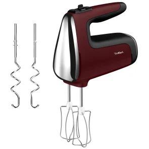Миксер Tefal ручной Powermix Silence 600Вт, насадки-4, турборежим, бордовый. №6