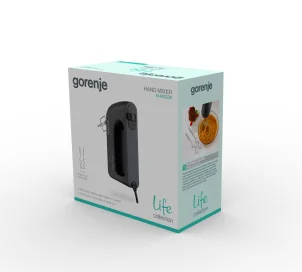 Міксер Gorenje ручний 450Вт, насадки-4, турборежим, чорний №4