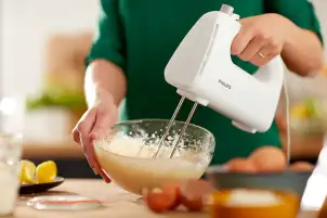 Міксер Philips ручний Daily Collection 300Вт, насадки-2, турборежим, білий №3