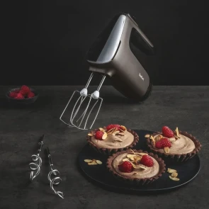 Міксер Tefal ручний Powermix Silence 600Вт, насадки-4, турборежим, сіро-чорний №7