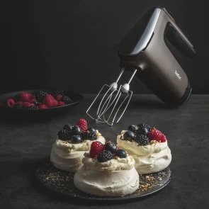 Міксер Tefal ручний Powermix Silence 600Вт, насадки-4, турборежим, сіро-чорний №9