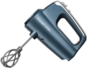 Міксер Russell Hobbs ручний Sapphire, 350Вт, насадки-4, турборежим, синій №1