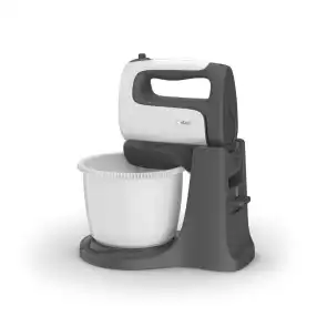 Миксер Tefal стационарный Prep'Mix+ Standbowl 500Вт, насадки-4, чаша-пластик, 2.5л, турборежим, бело-серый №2