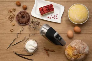Міксер Gorenje ручний 500Вт, насадки-4 вінчика, турборежим, чорний №2