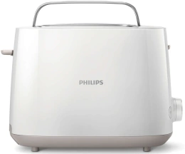 Тостер Philips Daily Collection 830Вт, пластик, білий