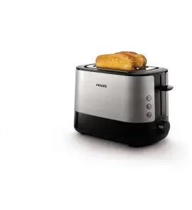Тостер Philips WiWa Collection 1050Вт, металл/пластик, черный №5