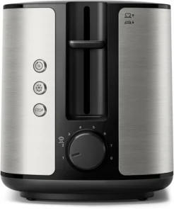 Тостер Philips WiWa Collection 950Вт, металл/пластик, черный №4