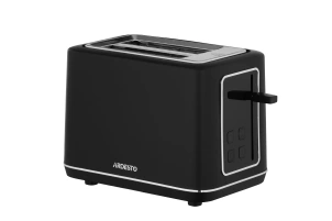 Тостер Ardesto Elegance 800Вт, LED дисплей, пластик, чорний №2