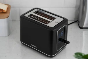 Тостер Ardesto Elegance 800Вт, LED дисплей, пластик, чорний №9