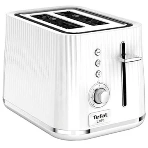 Тостер Tefal Loft 850Вт, пластик, белый №2