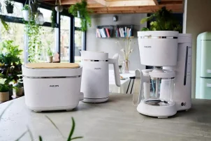 Тостер Philips Series Eco Conscious Edition 830Вт, крышка от пыли, пластик, белый №5