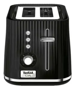Тостер Tefal Loft 850Вт, розморожування, пластик, чорний №3