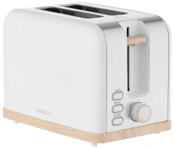 Тостер Ardesto T-F420WWD, 800Вт, метал, 2 слоти, білий