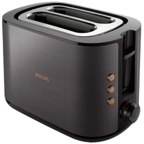 Тостер Philips Viva Collection 950Вт, нержав., подогрев, разморозка №3