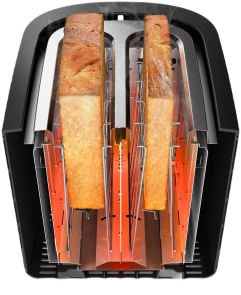 Тостер Philips Viva Collection 950Вт, нержав., подогрев, разморозка №5