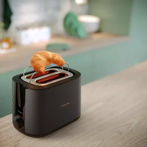 Тостер Philips Viva Collection 950Вт, нержав., подогрев, разморозка №8