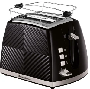 Тостер Russell Hobbs GrooWe 2 Slice 850Вт, подогрев, размораживание, пластик, черный №1