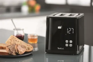 Тостер Tefal Digital 850Вт, LED дисплей, пластик, чорний №6