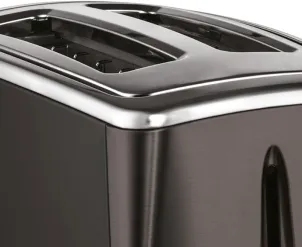 Тостер Russell Hobbs Matte Black 2 Slice, 1550Вт, нержавіюча сталь, підігрів, розморожування, чорний №6
