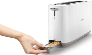 Тостер Philips Daily Collection 1000Вт, 1 отделение, пластик, белый №7