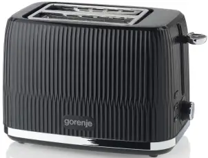 Тостер Gorenje, 850Вт, пластик/метал, чорний №1